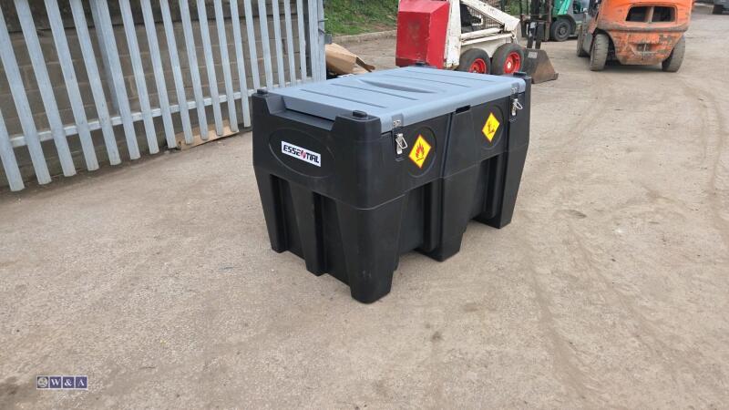 DTK 480ltr plastic fuel tank with 12v pump and delivery hose (unused)
