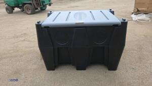 DTK 480ltr plastic fuel tank with 12v pump and delivery hose (unused) - 6