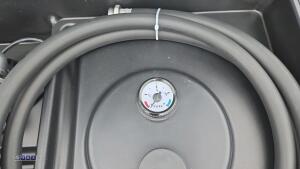 DTK 480ltr plastic fuel tank with 12v pump and delivery hose (unused) - 12