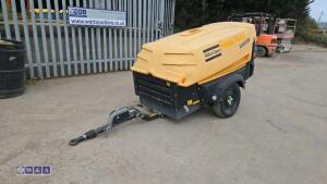 2014 ATLAS COPCO XAS67 fast tow compressor (s/n E0352773)