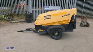 2014 ATLAS COPCO XAS67 fast tow compressor (s/n E0352773) - 2