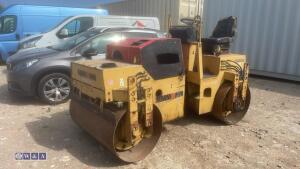 AMMANN DTV233 double drum roller