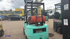 MITSUBISHI 1.5t gas forklift truck with duplex mast (inoperable) - 4
