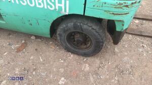 MITSUBISHI 1.5t gas forklift truck with duplex mast (inoperable) - 8