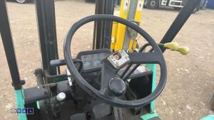MITSUBISHI 1.5t gas forklift truck with duplex mast (inoperable) - 13