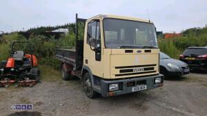 2000 IVECO FORD NEW CARGO 7.5t tipper (X651 WDH) (V5 & folder of service documents in office)