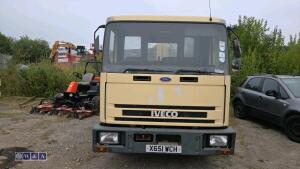 2000 IVECO FORD NEW CARGO 7.5t tipper (X651 WDH) (V5 & folder of service documents in office) - 5