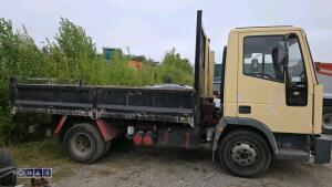 2000 IVECO FORD NEW CARGO 7.5t tipper (X651 WDH) (V5 & folder of service documents in office) - 7