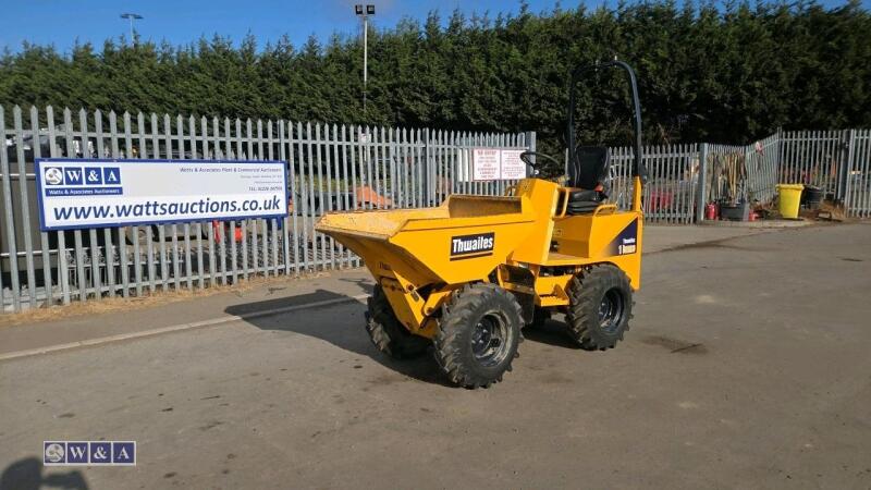 2022 Thwaites 1ton high-tip dumper (hours 345)