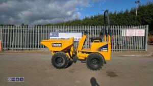 2022 Thwaites 1ton high-tip dumper (hours 345) - 2