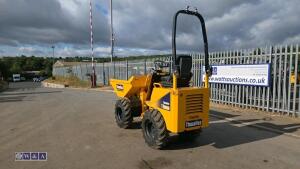 2022 Thwaites 1ton high-tip dumper (hours 345) - 3