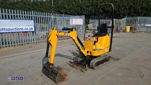 2019 Jcb 8008 micro c/w 3 buckets