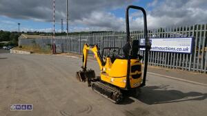 2019 Jcb 8008 micro c/w 3 buckets - 3