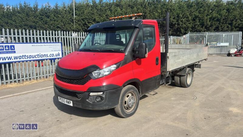 Iveco 35-130 twin wheeled tipper
