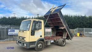 2000 IVECO FORD NEW CARGO 7.5t tipper (X651 WDH) (V5 & folder of service documents in office - 25