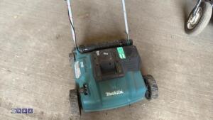 MAKITA 240v scarifier c/w collection box - 2