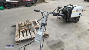 SAXON LM26TF petrol cylinder mower - 4
