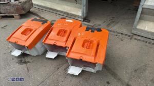 3 x STIHL collection / grass boxes - 2