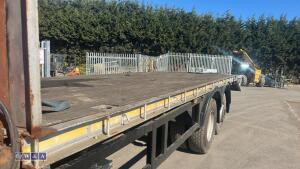 Iveco stralis 310 cheese wedge flat bed c/w pm crane - 20