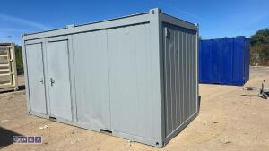 Grey containerised toilets - 2