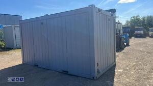 Grey containerised toilets - 5