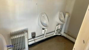 Blue containerised toilets - 12