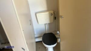 Blue containerised toilets - 13