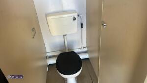 Blue containerised toilets - 14