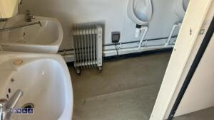 Blue containerised toilets - 17