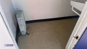 Blue containerised toilets - 19