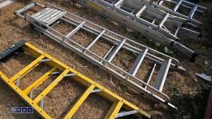 Set of 6 tread stepladders