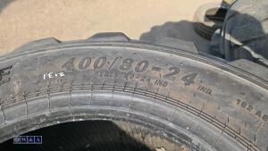 2 x ALLIANCE TOUGH TRAC tyres (400/80-24) - 4