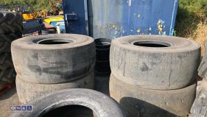 4 x loading shovel tyres (23.5 x 25) - 2