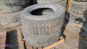 2 x SUPER SINGLE tyres (385/65R 225) - 2