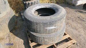 2 x SUPER SINGLE tyres (385/65R 225) - 3