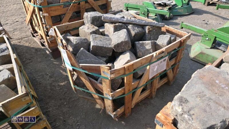 Crate of stone