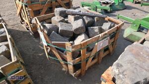 Crate of stone