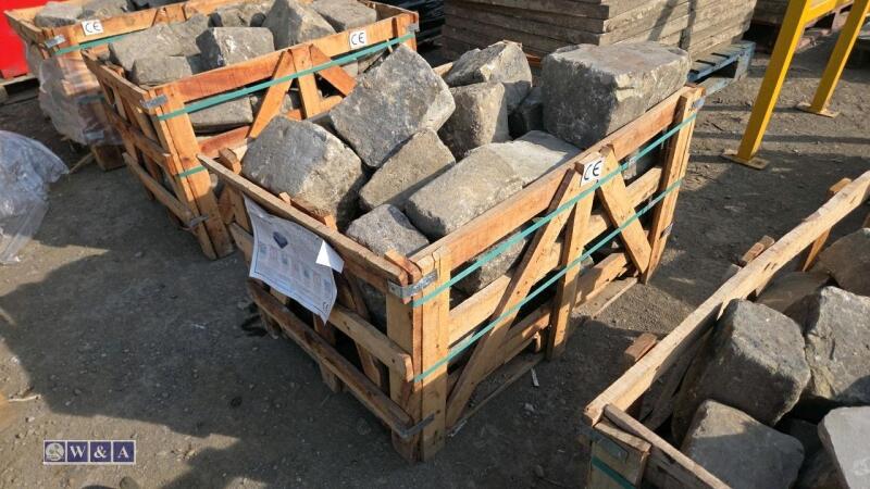 Crate of stone