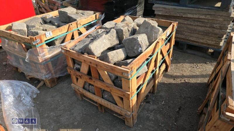 Crate of stone