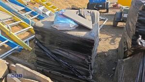 Pallet of roof tiles