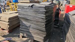 Pallet of roof tiles
