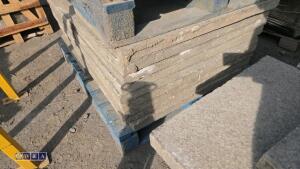 Pallet of concrete flags (3 x 2)(approximately 20)