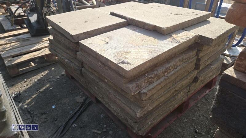Pallet of concrete flags (approximately 20)