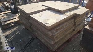 Pallet of concrete flags (approximately 20)