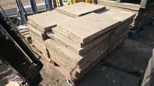 Pallet of concrete flags (approximately 20) - 2