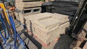Pallet of concrete flags (approximately 20) - 3