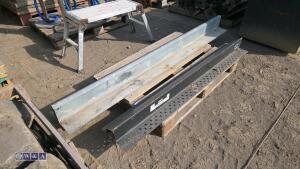2 x Catnic lintels (approx 7ft & 5ft) - 2
