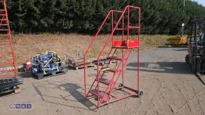 Wheeled steps