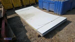 Quantity of aluminium composite sheets - 2