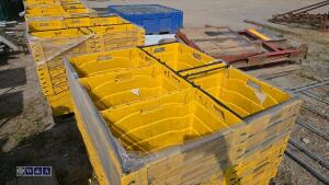 Quantity of heavy duty stacking boxes (approx 30) - 4